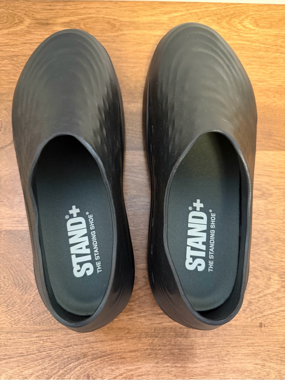 Women's Black Slip-On Standing Shoe
